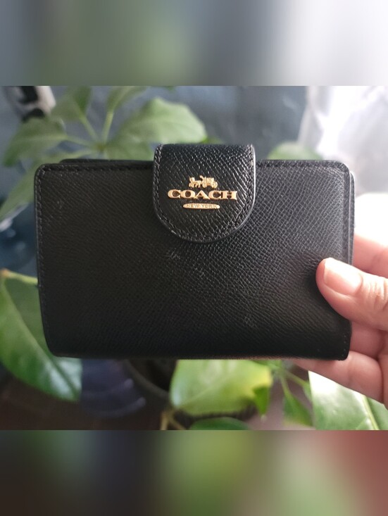 Coach Handbags - Coach Black Wallet